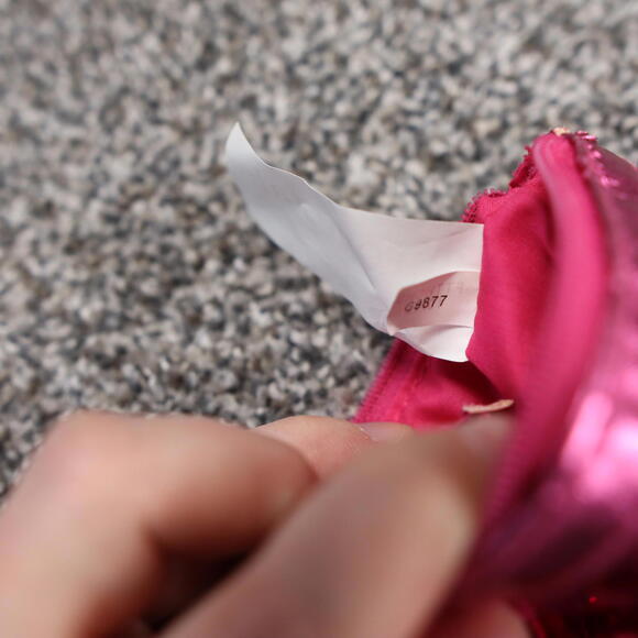 Y2K Aéropostale Hot Pink Sequin Coin Purse Clutch Wristlet - Picture 3 of 7